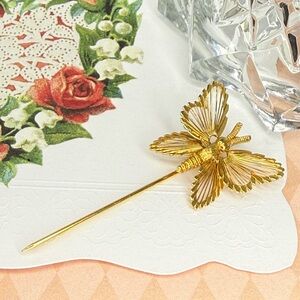 Monet Butterfly Stick Pin